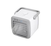 Air Circulator Cooling Fan - 3 Speed Indoor Breeze Bedroom Blower with Humidifier | Small Portable Unit with Steady Airflow, Table Kitchen Tent, Indoor Patio Dorm Rv 14x14x14cm
