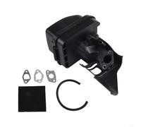 Air Cleaner Housing Assembly for 212cc 6.5HP Lawn Mower Engines, 25x15x8cm Plastic Filter Box with Pre-Air Filter, Enhanced Airflow and Engine ion, Direct Replacement for DIY Maintenance