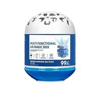 Air Cleaner - Plant Powered Purifier Box, Silent Dust Removal Device, Automatic Refresh Eliminator, Pollution Capture Odor Neutralizer | Passive Non Electric Compact Solution For Kitchen Bathroom