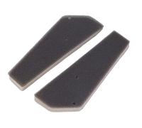 Air Cleaner Sponge, Good Filtration Air Box Foam Filters Soft Durable Black 2pcs for GY6 49cc 50cc 139QMB Scooters Moped