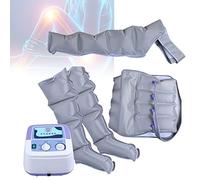 Air Compression Boots, Pneumatic Leg Massager Air Wave Device, Body Massager Waist Leg Arm Relax Instrument, for Lymphedema Circulation Swelling Relax Pain Relief,F