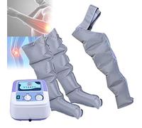 Air Compression Boots, Pneumatic Leg Massager Air Wave Device, Body Massager Waist Leg Arm Relax Instrument, for Lymphedema Circulation Swelling Relax Pain Relief,D