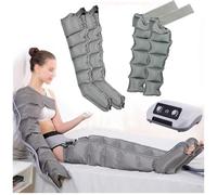 Air Compression Boots, Pneumatic Leg Massager for Circulation Relief, Lymphedema Treatment, Swelling Pain Relief Device, Includes Arm and Leg Massage Support
