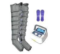 Air Compression Leg Massager 8 Cavity Lymphatic Drainage Leg Massager, Pressotherapy and Lymphatic Drainage, Compression Boots Calf Massagers for Pain and Circulation (8 Cavity, 2legs)