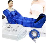 Air Compression Lymphatic Drainage Pressotherapy for Home, Airpress Muscle Massager, Complete Equipment for Arms, Legs, Glutes and Abdomen, 4 Programs and 3 Intensities