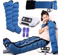 Air Compression Massager for Full Body, Electric Lymphatic Drainage Device, with Timed Adjustable Pressure, Promote blood circulation, Machine Pain Relax, Timing Function,001,2Legs+1Waist