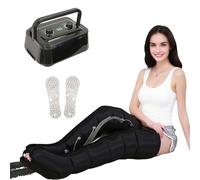 Air Compression Massager, Lymphatic Drainage Leg Massager with 6 Cavities, Promotes Blood Circulation and Relaxation for Arms and Feet