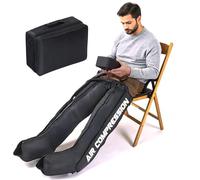 Air Compression Therapy System for Leg Recovery, Rechargeable Leg Compression Massager, Dynamic Legs Recovery Boots for Fast Recovery and Improved Circulation for Athletes (6 Chamber- XL)