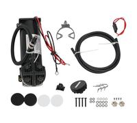 Air Compressor, 12V Portable Air Ride Suspension Compressor, 1/4 Npt Air Tube Head, 200 PSI Max Working Pressure for Auto, Motorcycle