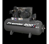 Air Compressor 200L Belt Drive 5.5hp 3ph