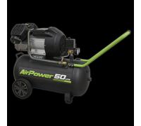 Air Compressor 50L V-Twin Direct Drive 3hp