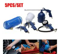 Air Compressor Accessory Kit Euro Fit Ext Hose Tyre Paint Oil VOGREX Blue One Size