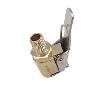 Air Compressor Adapter Brass Tire Inflator Locking On Air Chuck with Clamp Connector Accessory for Auto Car Tool Parts Tray