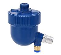 Air Compressor Automatic Drainer Heavy Duty Aluminum Alloy Shell Energy Saving No Loss Auto Drain Valve for Industrial Pneumatic Systems G1/2in 8mm Drainage Device