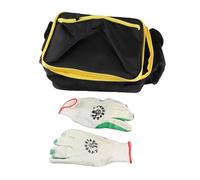 Air Compressor Bag Case for DCC020IB 20V Tire Inflator, Cordless Air Compressor Storage Holder with Accessory Pockets for Battery and Charging Kit, Nylon Organizer Carrying Case fo