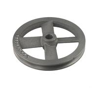 Air Compressor Belt Pulley, Single-Groove Metal Flywheel for Machine Head, 150mm or 190mm Diameter, 18-19.5mm Bore, 1 pc(B)