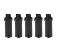 Air Compressor Breather Valve 15.5mm Breathing Rod Vent Cap Engineering Plastic Breathing Nozzle Valve Vent Cap 5Pcs