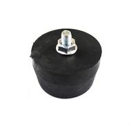 Air Compressor Casters Wheels, Air Compressor Rubber Feet, 5/6 inch Moving Caster Wheels Air Compressor Wheel Replacement Shockproof for Air Compressors Accessories(M8 Foot Pad)