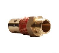 Air Compressor Check Valve 1/2 for NPT 1/2 CFPC Brass 53mm, Copper Construction for Industrial Pneumatic Systems, Reverse Airflow