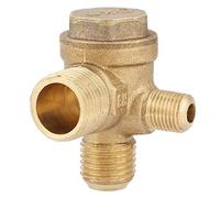 Air Compressor Check Valve Three-Way Check Valve 20 * 14 * 10mm Air Check Valve for Spare Parts