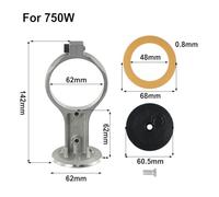 Air Compressor Connecting Rod Piston Assembly for Oil-Free Silent Air Pump 550W 750W 1100W - 4pc Set with Pressure Plate and Screw for 750W