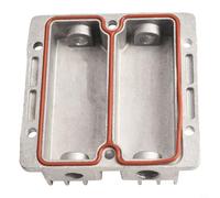 Air Compressor Cylinder Head, Cast Aluminum, G1/2in Thread, Heat Dissipation(550-750W)