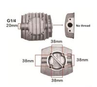 Air Compressor Cylinder Head in Cast Aluminum Replacement Parts for Silent Models, 13 Variations (5)