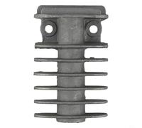 Air Compressor Cylinder Head Replacement Part, Cast Aluminum Pneumatic Pump Component with Heat Dissipation for Silent Oil-Free Units, 13 Specifications Available(6)