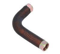 Air Compressor Discharge Tube, M33x1.5mm 25mm 10.4in High Pressure Pump Head Connecting Exhaust Pipe for Air Compressor Accessories(3090)