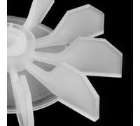 Air Compressor Fan Blade 135mm Outer Diameter 14mm D-Shaft Hole for Direct On Line Motor Replacement, Compatible with Mechanical Air to