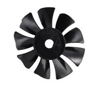 Air Compressor Fan Blade for 550W 750W Motor Cooling Direct Connected Pump with 13mm Shaft Hole Plastic 115mm Diameter A or B Side (A)