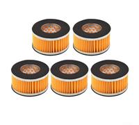 Air Compressor Filter Element 65x36x36mm for Male Threaded 20mm Muffler, Oil- Replacement, 5 Pack