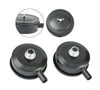 Air Compressor Filter Muffler with 20mm Male Thread, Metal Shell for Noise Reduction, 2 Pack