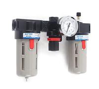 Air Compressor Filter Regulator PT1/2 Air Filter Regulator Air Line Filter Separator Compressor Gauge Water Oil Trap Oil and Moisture Filter Compressor for Compressor and Air Tools