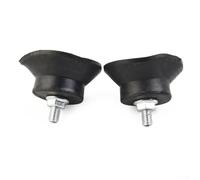 Air Compressor Foot Pad, 45×20mm Rubber Vibration Isolator with M6 Thread, Shockproof Non-Slip Mounting Pad for Air Pumps and Oil- Compressors