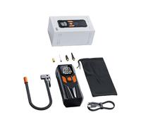 Air Compressor for Car Tires Bikes Balls LCD Display Portable Portable Design Construction Fast Inflation Intelligent Air Compressor for Auto Tires