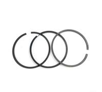 Air Compressor for PISTON Ring Set 125mm for FS125, 125A KS125,Cylinder Spring,Steel Replacement Parts with 3 or 4 Rings for Air Tightness(3pcs for KS125)
