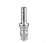 Air Compressor Hose Connector SH20 Silver Metal(PH20) | Galvanized iron build, rust resistant, SP20 model, quick connect, silver finish