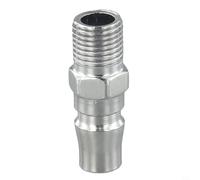 Air Compressor Hose Connector SH20 Silver Metal(PM20) | Galvanized iron build, rust resistant, SP20 model, quick connect, silver finish