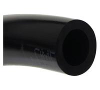 Air Compressor Hose,flexiable Rubber Hose Pneumatic Tube Pipe PU Hoses for Compressor Polyurethane Tubing Drain Elastic Length: 2 Meter(Black,OD 4mm x ID 2.5mm)