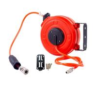Air Compressor Hose Reel: Automatic Retractable Swivel Drum, Pipe Pipe Organizer | Workshop Pneumatic Equipment Stand, D Proof Coil Storage Set