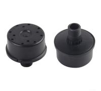 Air Compressor Muffler 16mm 20mm Intake Filter Silencer for Quiet Operation Iron Shell Various Sizes Industrial Tool(D)