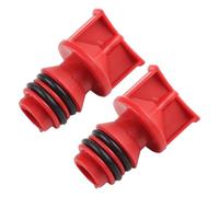 Air Compressor Oil Cap, 5 x 3 cm, Durable Plastic Replacement Cap, Standard Size, Leak-Resistant, Reusable Oil Container Cover with a 17 mm Thread Diameter, Easy Installation for W