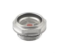 Air Compressor Oil Level Gauge M24*1 5 Aluminum with Rubber O Ring for Superior Sealing Performance