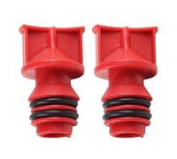 Air Compressor Oil Plug - 17mm Threaded Leak Proof, 2-Piece Replacement Set, Durable Fitting for Workshop Use | Mechanical Equipment Maintenance and Repair Parts for Auto Technicians Hobbyists