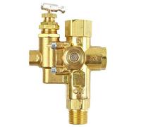 Air Compressor Pilot check valve unloader combination gas discharge 140-175 1/2 FPT TOP INLET X 1/2 MPT OUTLET by conrader