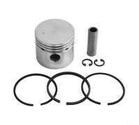 Air Compressor Piston and Piston Rings Replacement Kit with Pin and Circlip for 42mm 47mm 48mm 51mm 65mm 70mm 80mm 90mm Piston Type Air Accessories,47mm