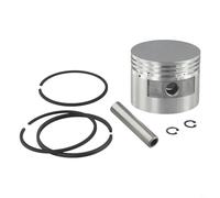 Air Compressor Piston and Piston Rings Replacement Kit with Pin and Circlip for 42mm 47mm 48mm 51mm 65mm 70mm 80mm 90mm Piston Type Air Accessories,80mm
