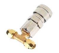Air Compressor-Pneumatic Tank-Connector Air for Three-Way Joint Air for Tank Straight Through Joint for Trucks & T Air Blow Guns 3-Way Joint-Pneumatic Tank-Connector-Pneumatic Fittings