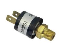 Air Compressor Pressure Control Switch Valve, 12V Heavy-Duty Adjustable Pressure Regulator for Air Horns, Train Horns & Air Suspension Systems, 70(90-110SPI)